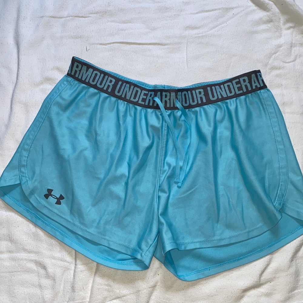 Women’s Under Amor running shorts